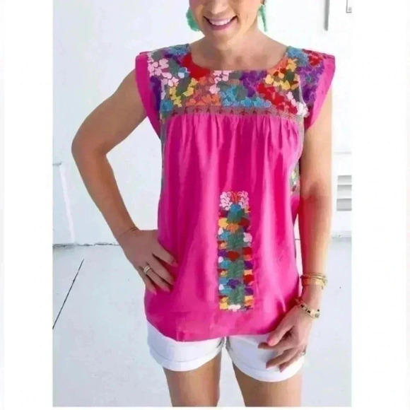 Embroidered Vintage Mexican Shirt - Picture 7 of 7